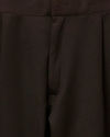 Soot Black Jaal Patterned Drape Detailed Indo-Western Set image number 4